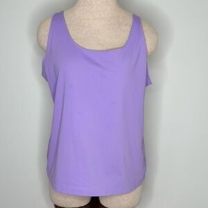 Chico's Lilac Camisole Tank Top with Adjustable Straps Size 3